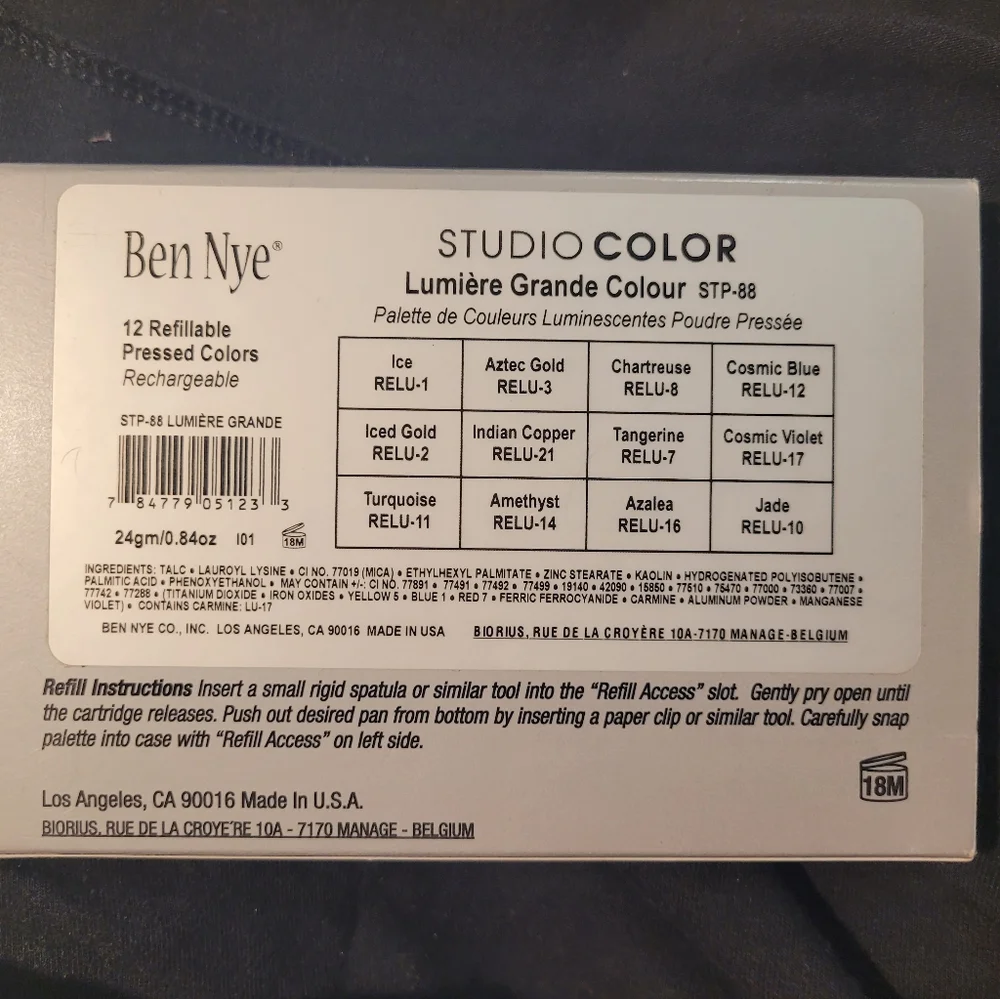 Ben Nye Eyeshadow Palette - Picture 3 of 4